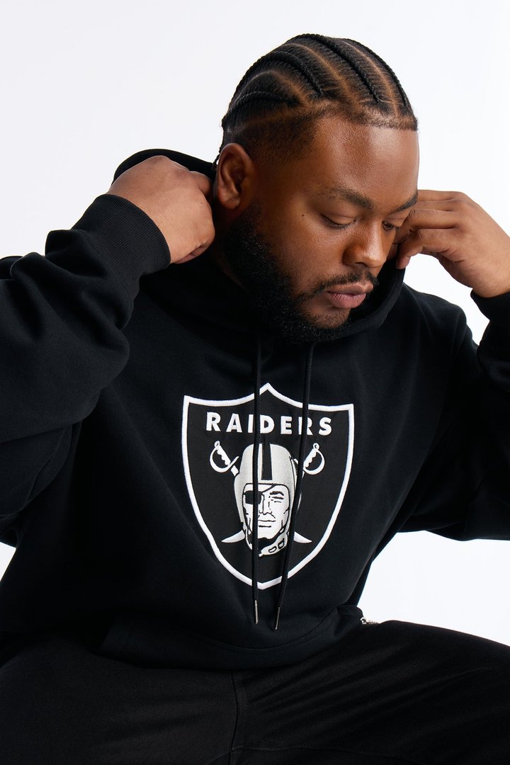 Raiders Original English Hoodie - Black