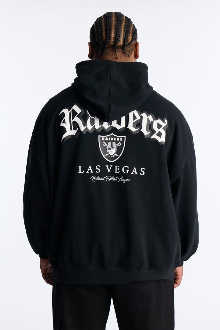 Raiders Original English Hoodie - Black