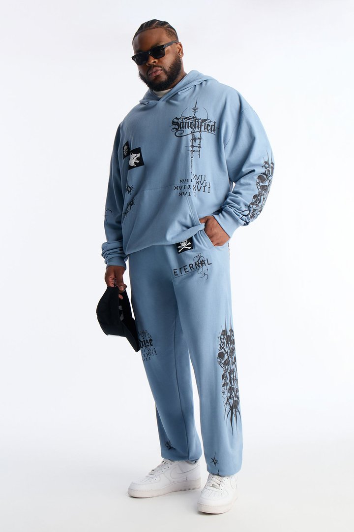 Sacred Energy Sweatpants - Blue