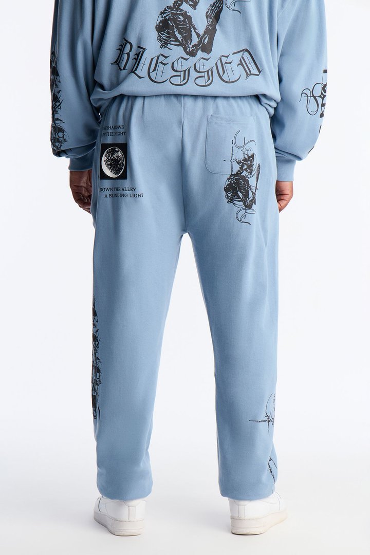 Sacred Energy Sweatpants - Blue