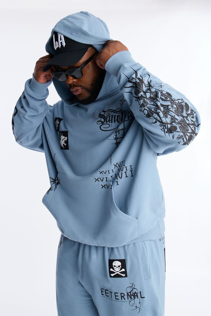 Sacred Energy Hoodie - Blue