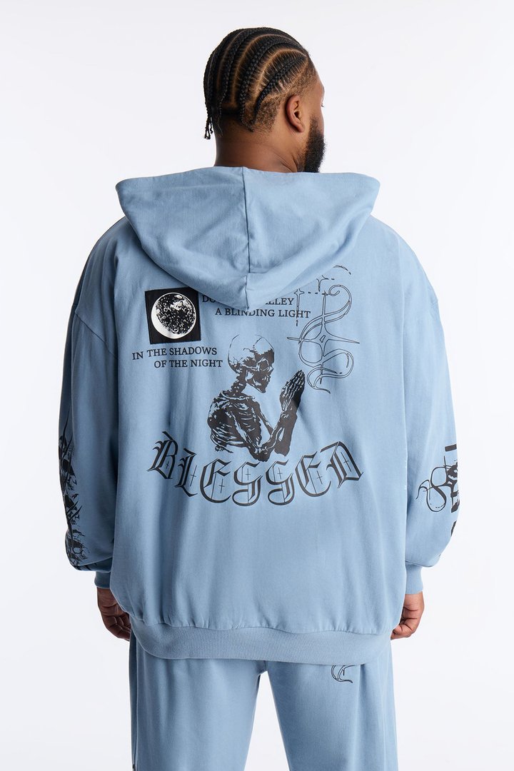 Sacred Energy Hoodie - Blue