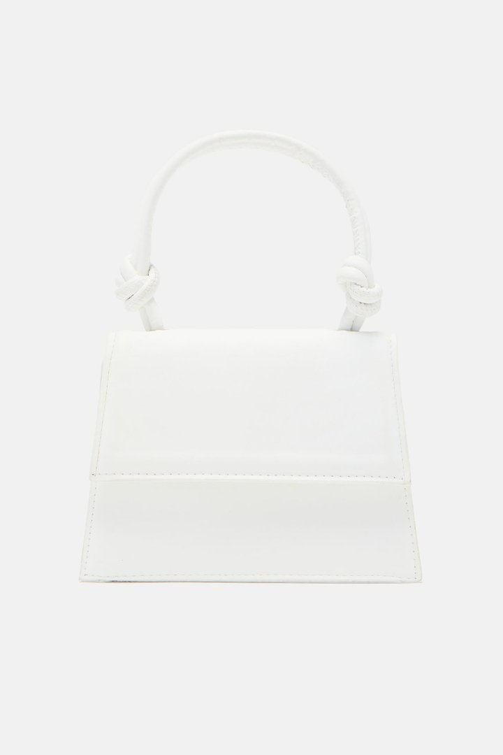 Never Too Late Handbag - White