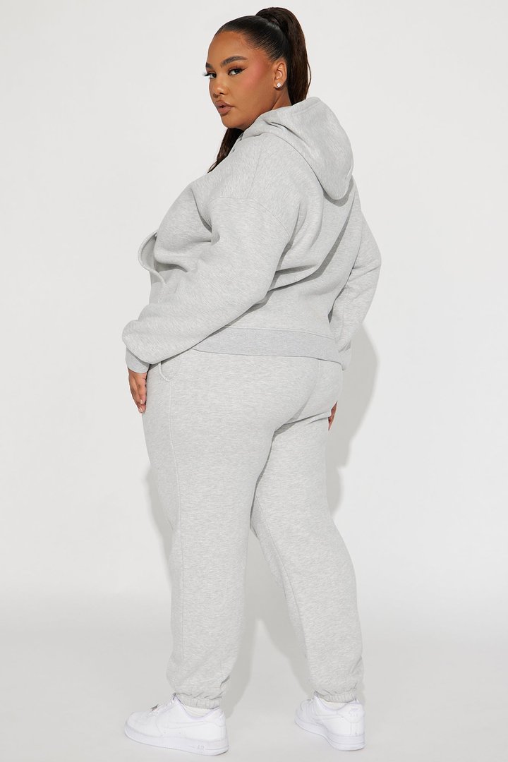 Milano Sweatpant Set - Heathered Grey