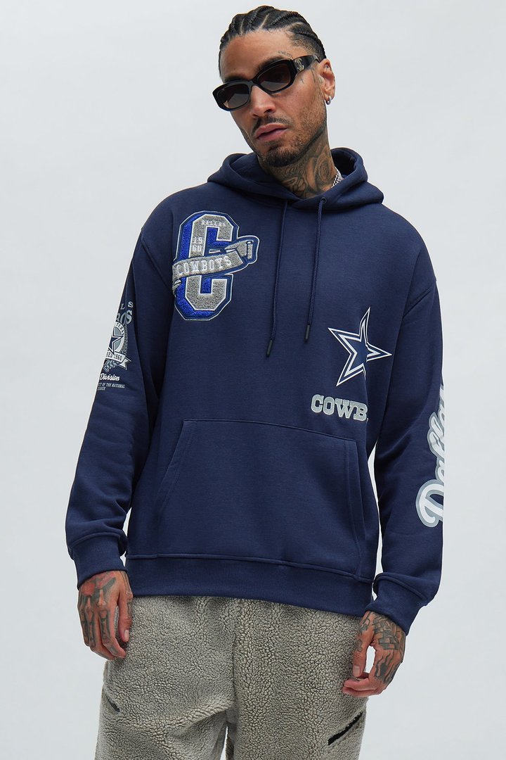 Cowboys Campus Hoodie - Navy