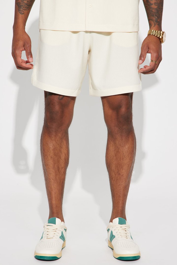 Show Up Basketball Short - Off White