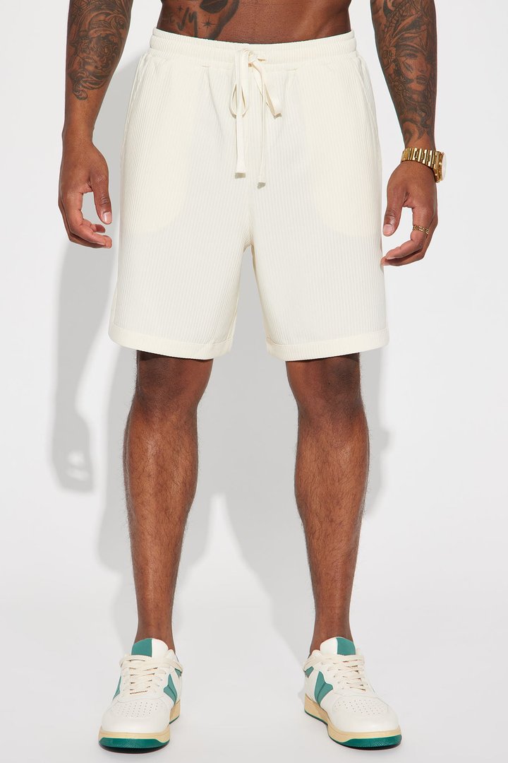 Show Up Basketball Short - Off White