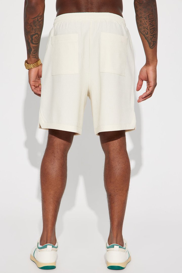 Show Up Basketball Short - Off White