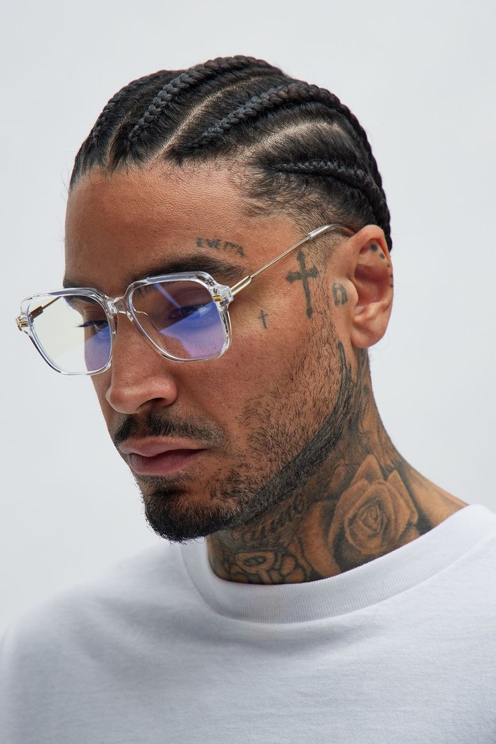 Gotta Move On Blue Light Glasses - Clear