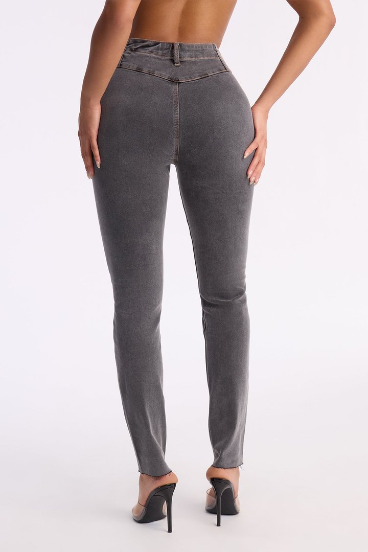 Lucca Stretch Skinny Jeans - Grey