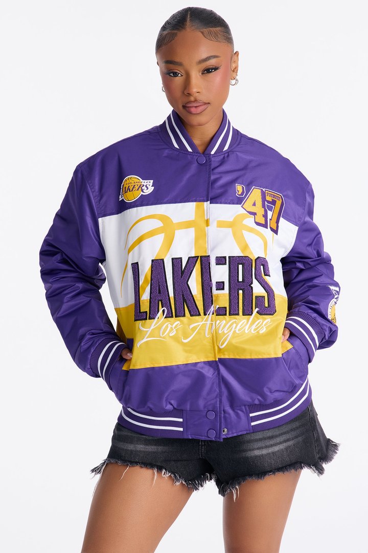 NBA LA Lakers Twill Jacket - Purple