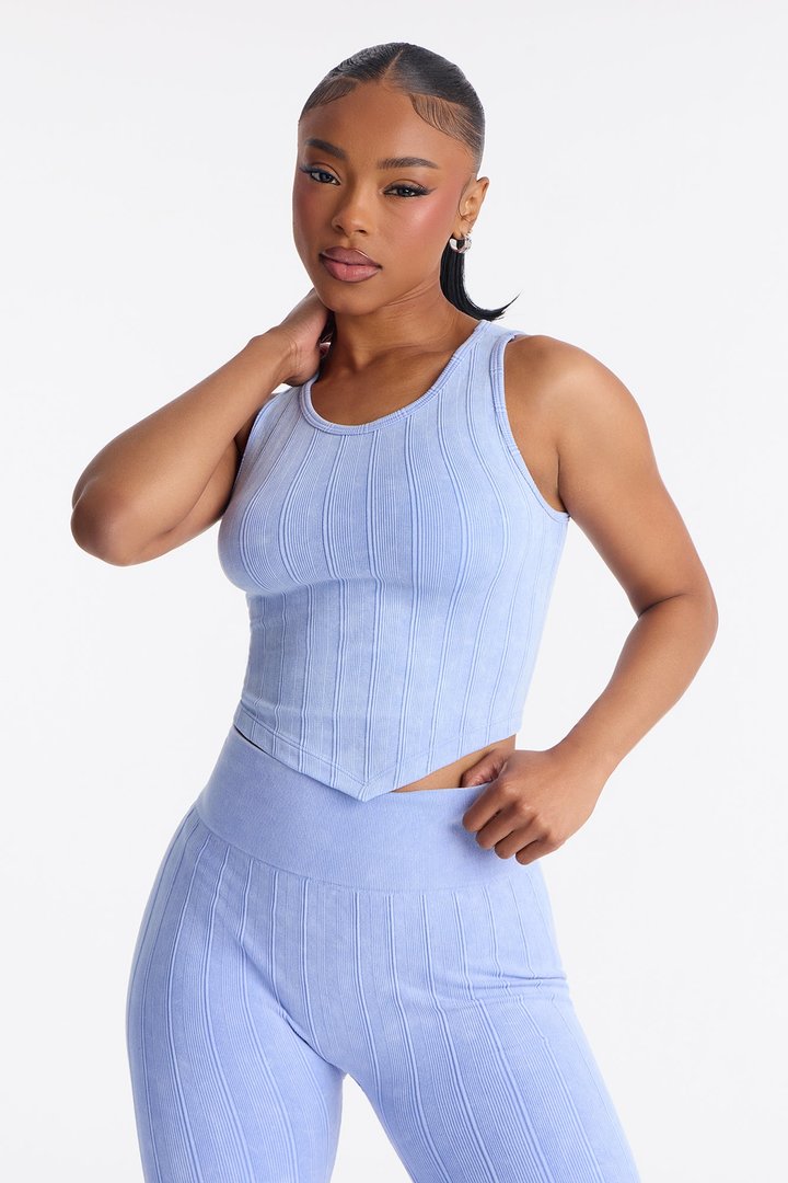 Easy Days Seamless Legging Set - Periwinkle