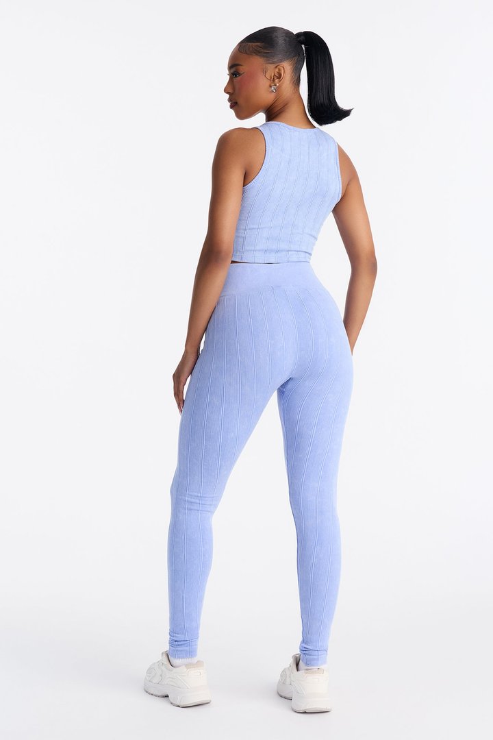 Easy Days Seamless Legging Set - Periwinkle