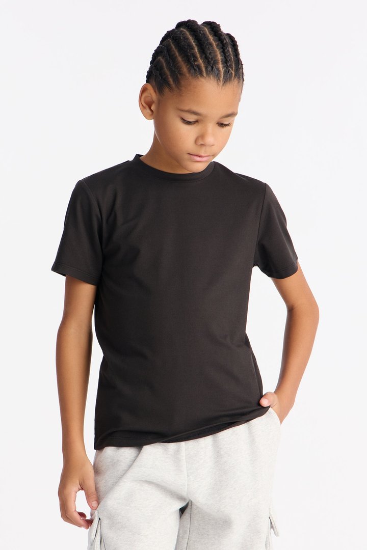 Mini Classic Performance Tee - Black