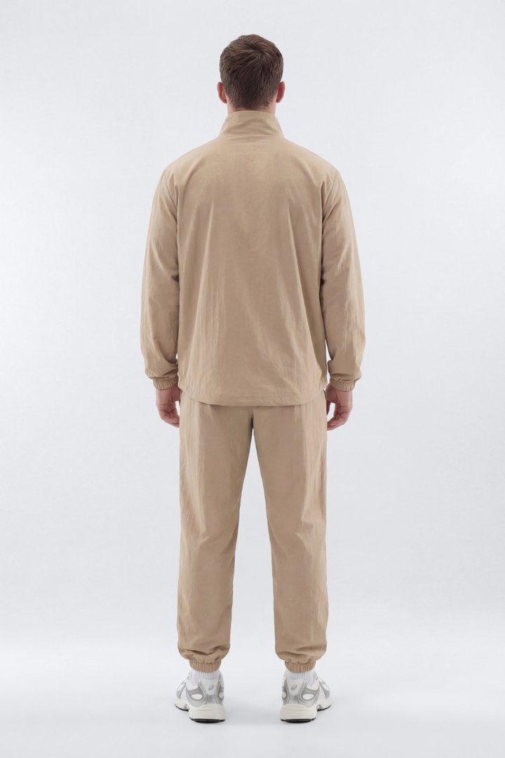 CoreNylon Half Zip Jacket - Taupe
