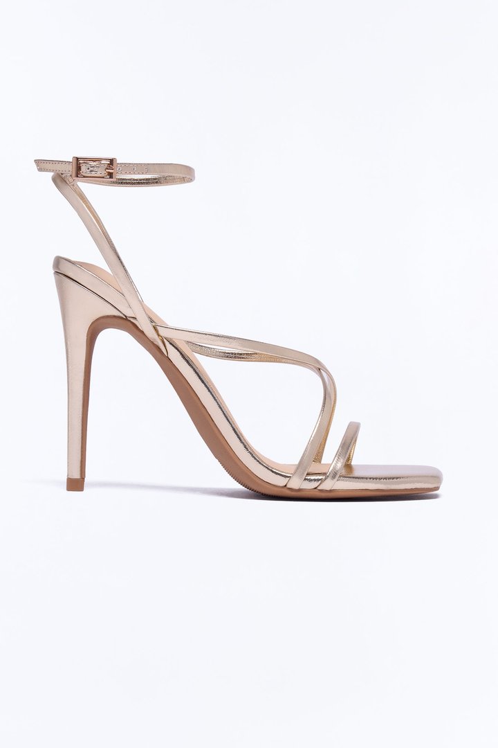Neyo Stiletto Heels - Gold