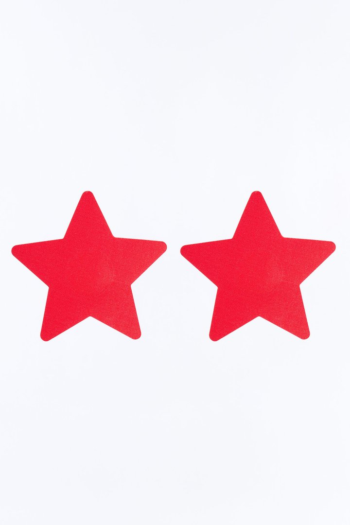 Perfect Star Nipple Covers - Red