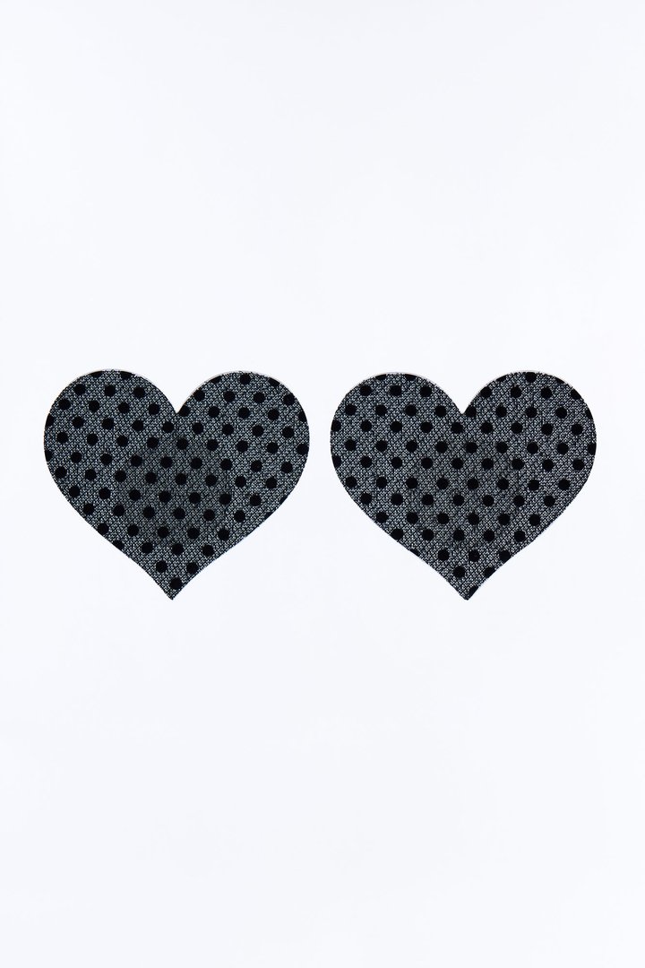 Heartbreaker Sequin Nipple Covers - Black
