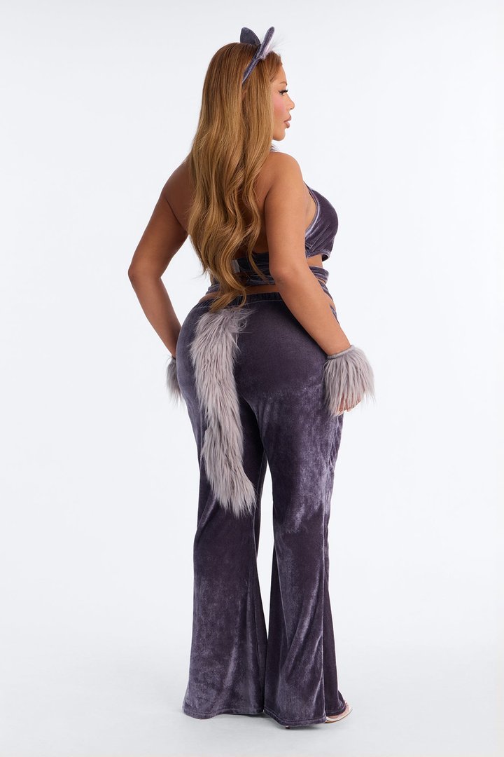 Alpha Attraction 5 Piece Costume Set - Grey