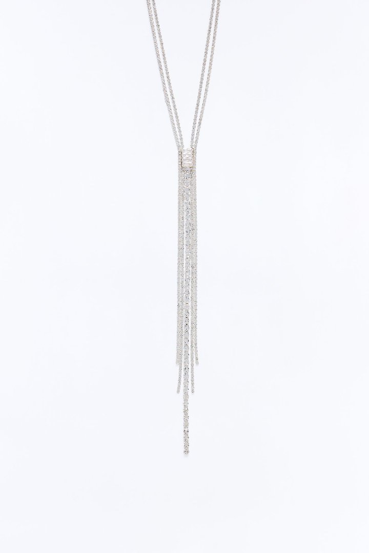 Making Magic Happen Lariat Necklace - Silver