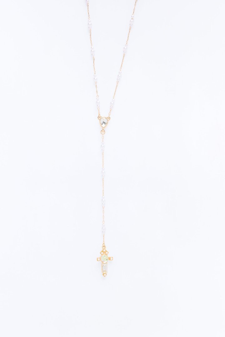 Always On My Mind Lariat Necklace - Gold