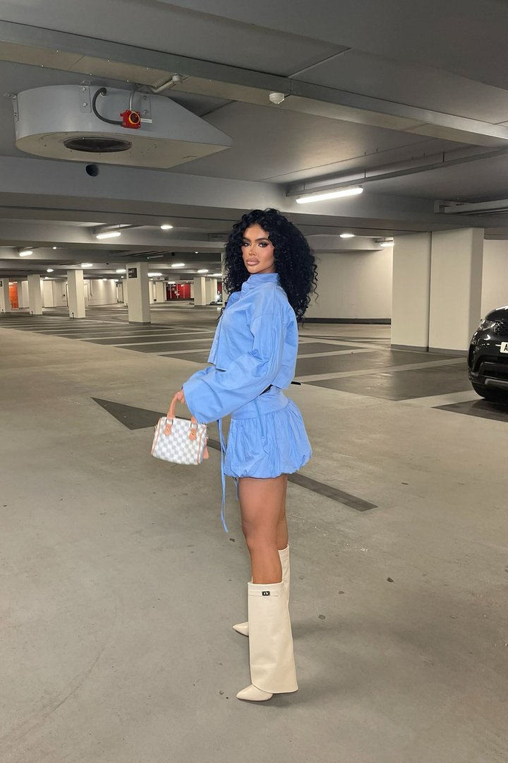 Not The Same Knee High Boots - Nude