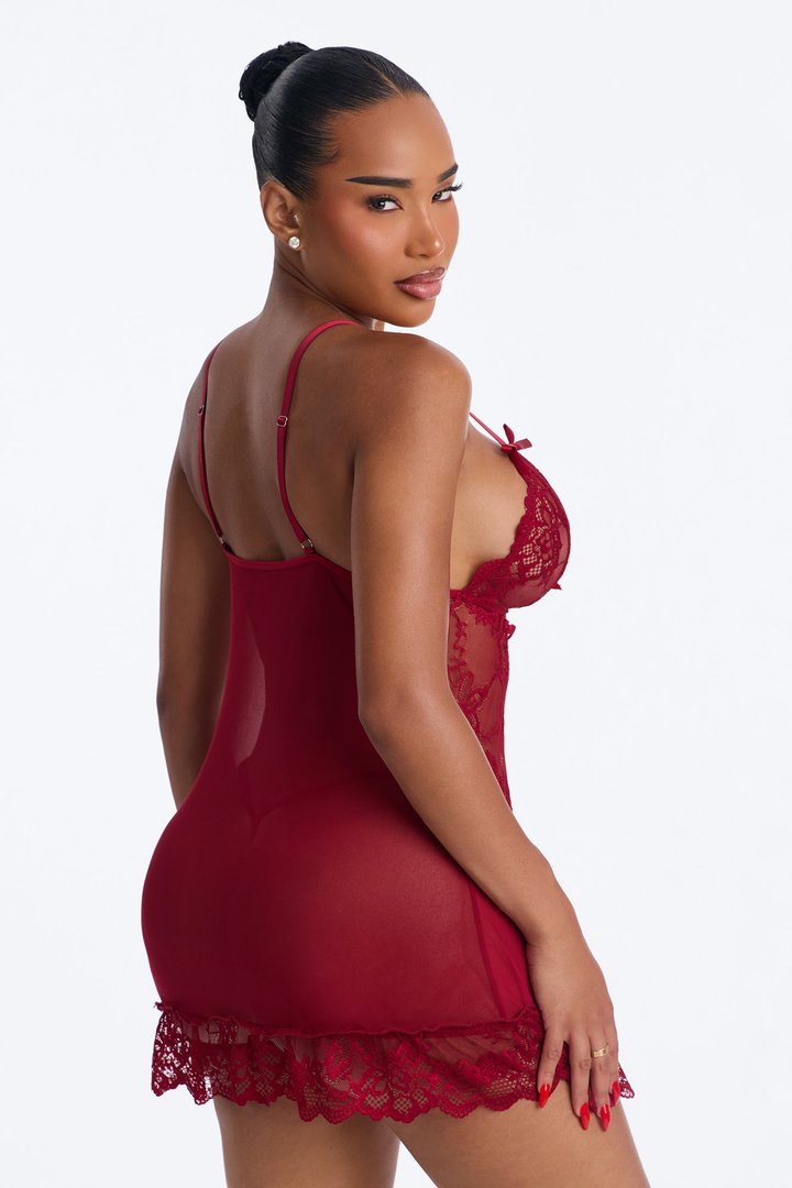 Best You Ever Had Babydoll - DarkRed