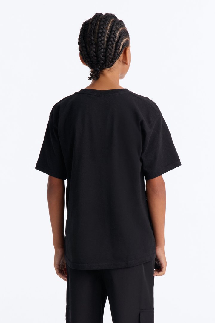 Mini All Power To The People Short Sleeve Tee - Black