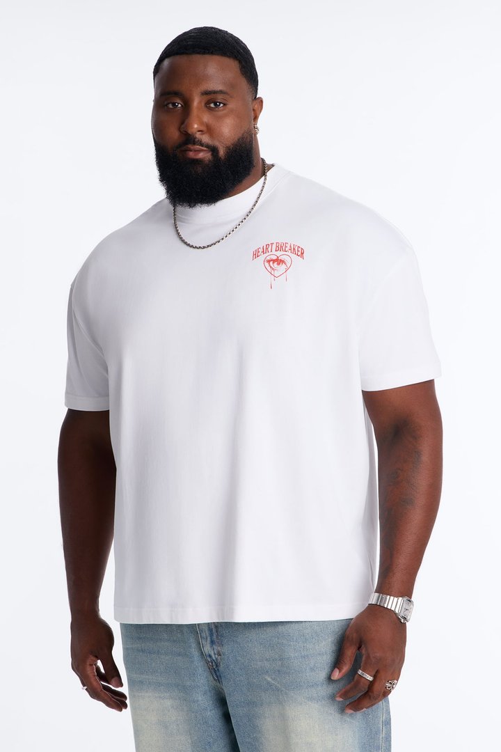 Love Now Cry Later Short Sleeve Tee - White