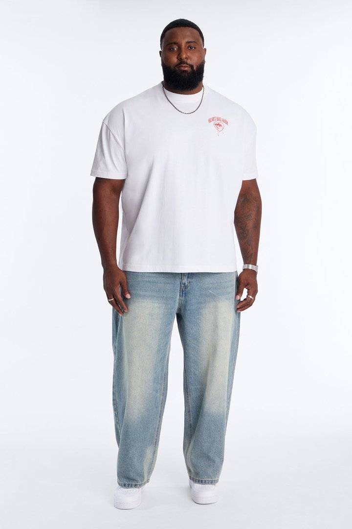 Love Now Cry Later Short Sleeve Tee - White