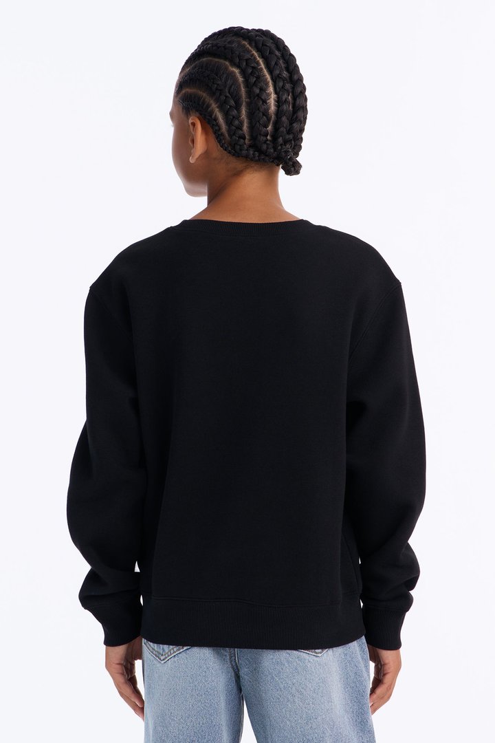 Mini Just Hits Different Sweatshirt - Black