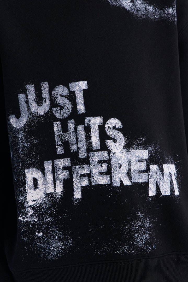 Mini Just Hits Different Sweatshirt - Black