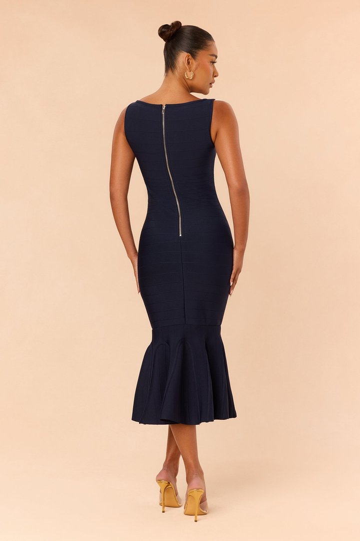 Get What I Want Bandage Maxi Dress - Navy