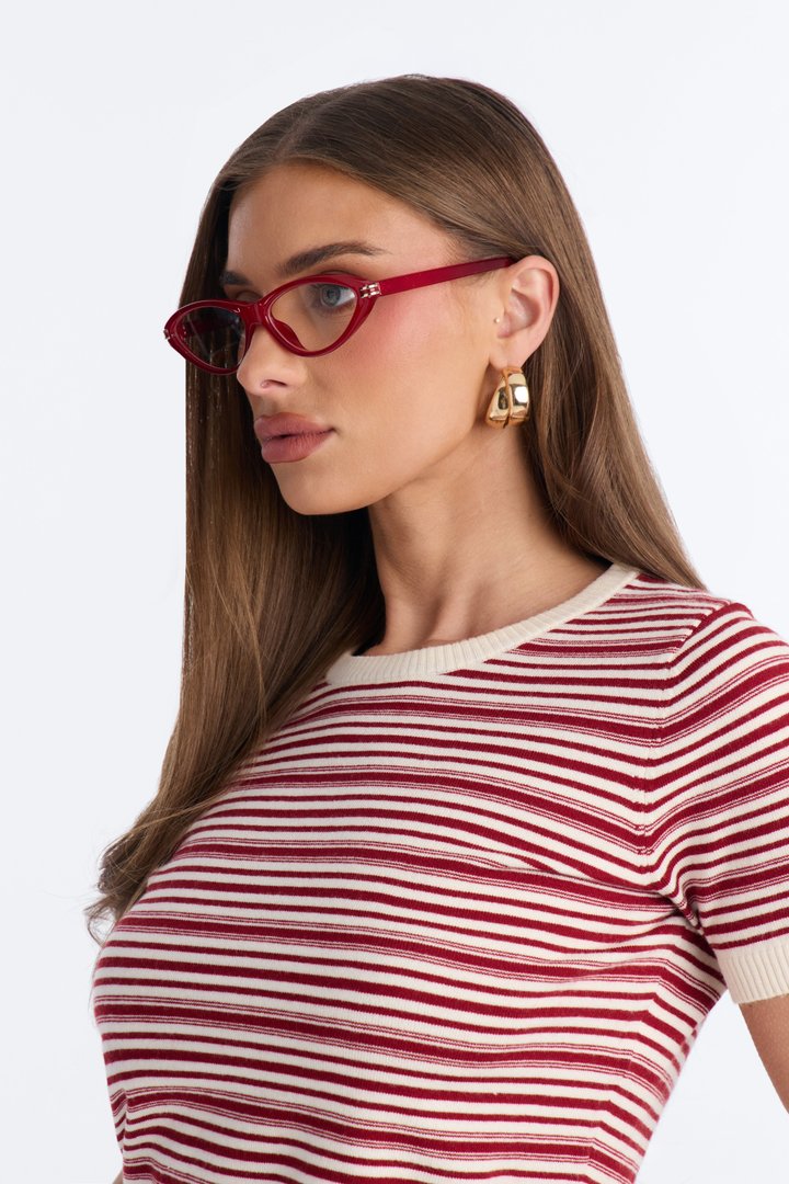 Belong To Me Glasses - Red