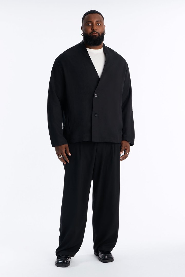 Relaxed St.Tropez Unlined Blazer - Black