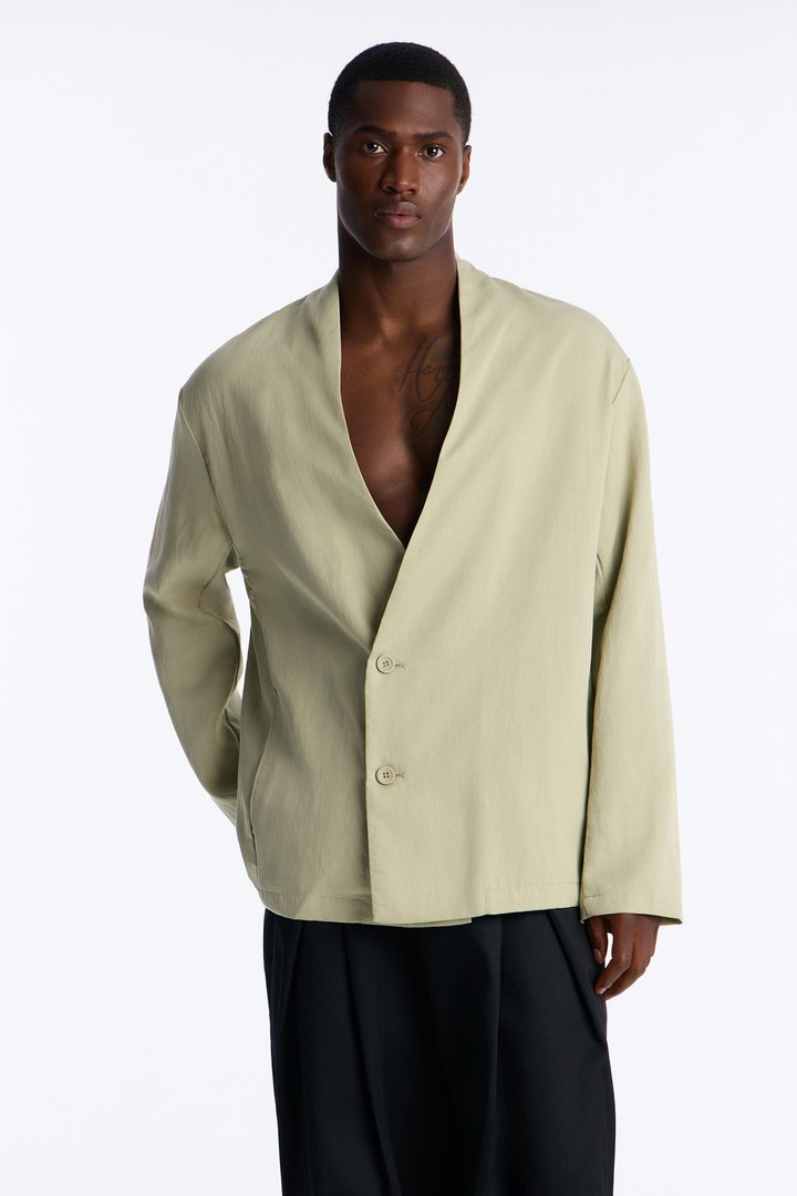 Relaxed St.Tropez Unlined Blazer - Olive