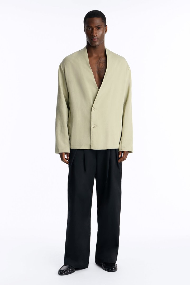 Relaxed St.Tropez Unlined Blazer - Olive
