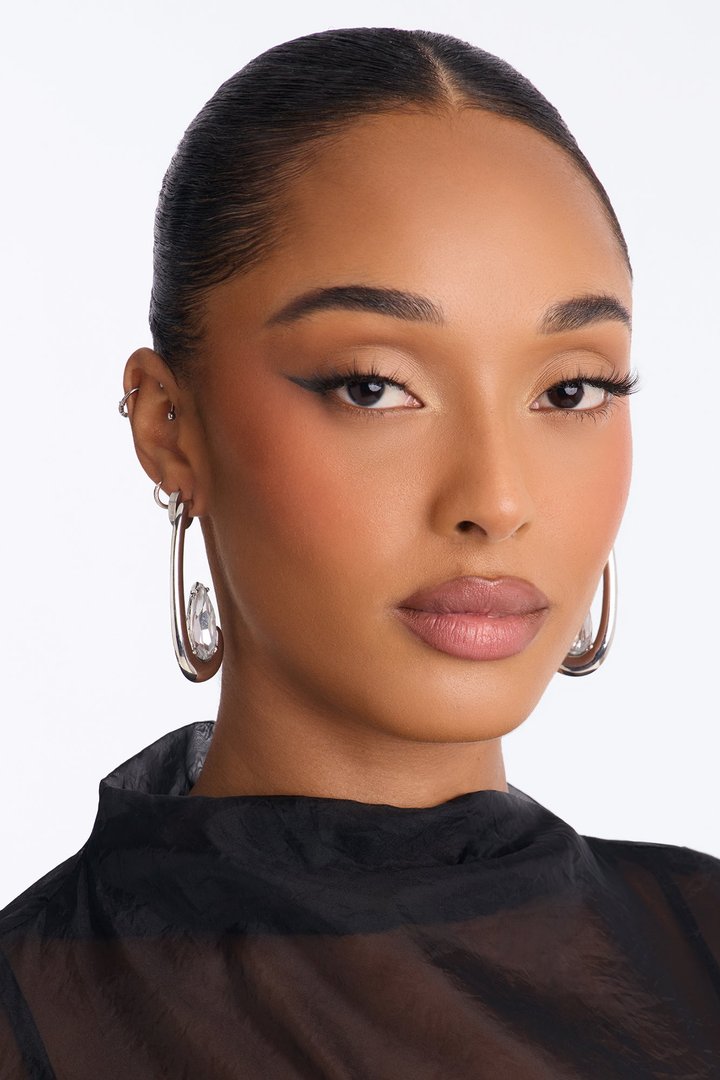 Luxe Isn't Cheap Drop Earrings - Silver