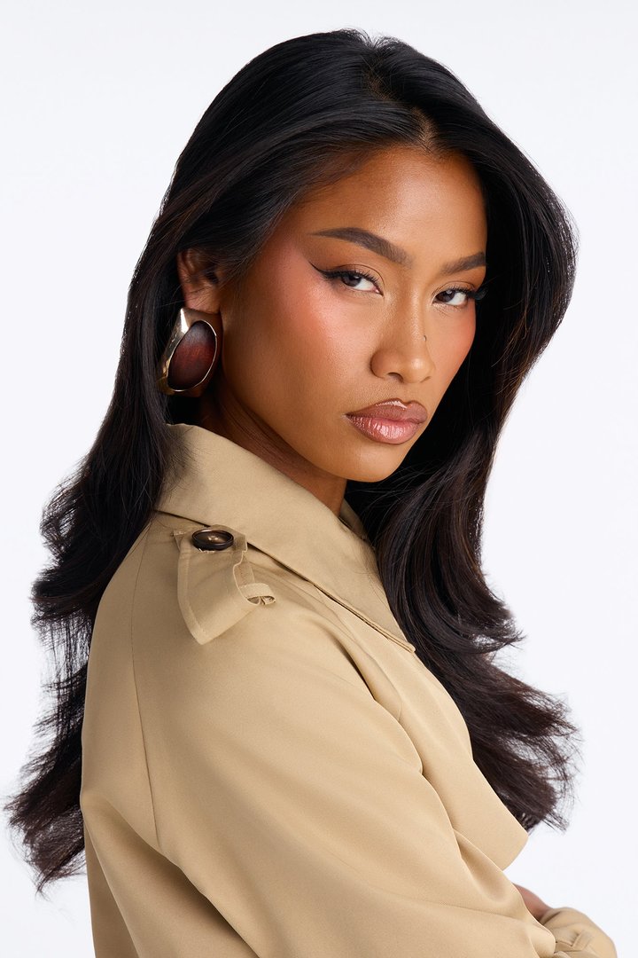 Mixed Emotions Drop Earrings - Gold