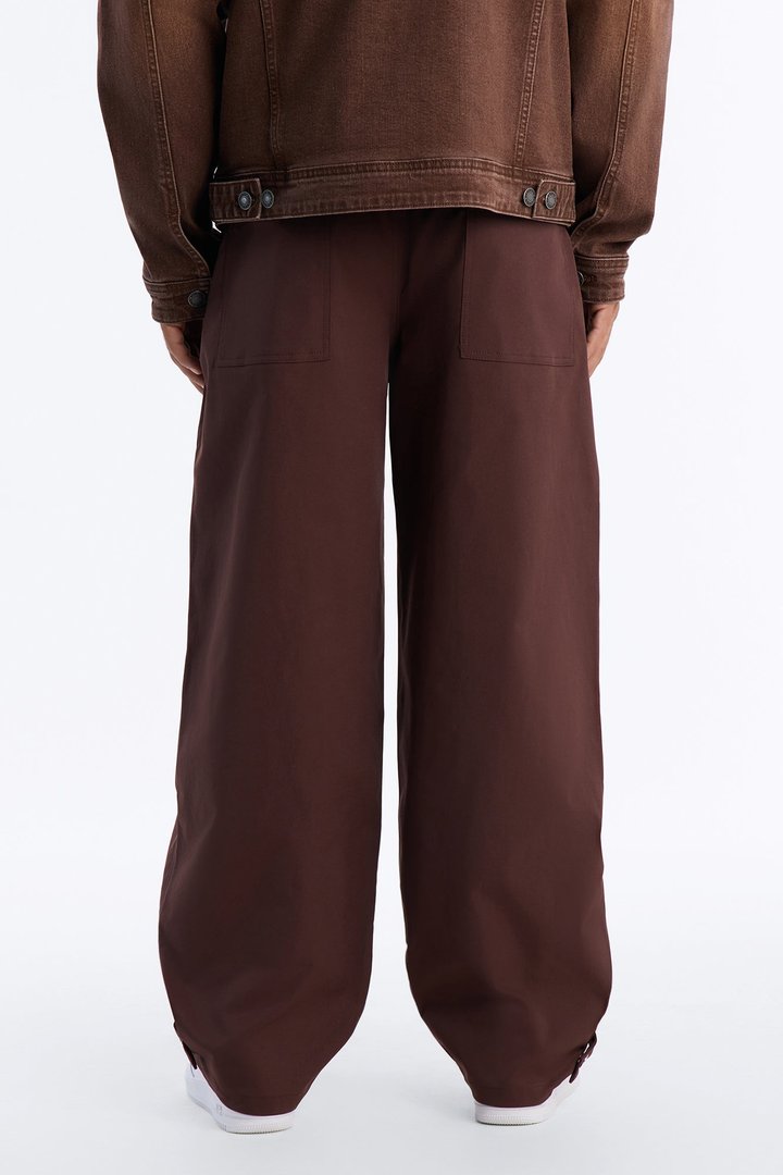 Monaco Snap Barrel Tech Pant - Brown
