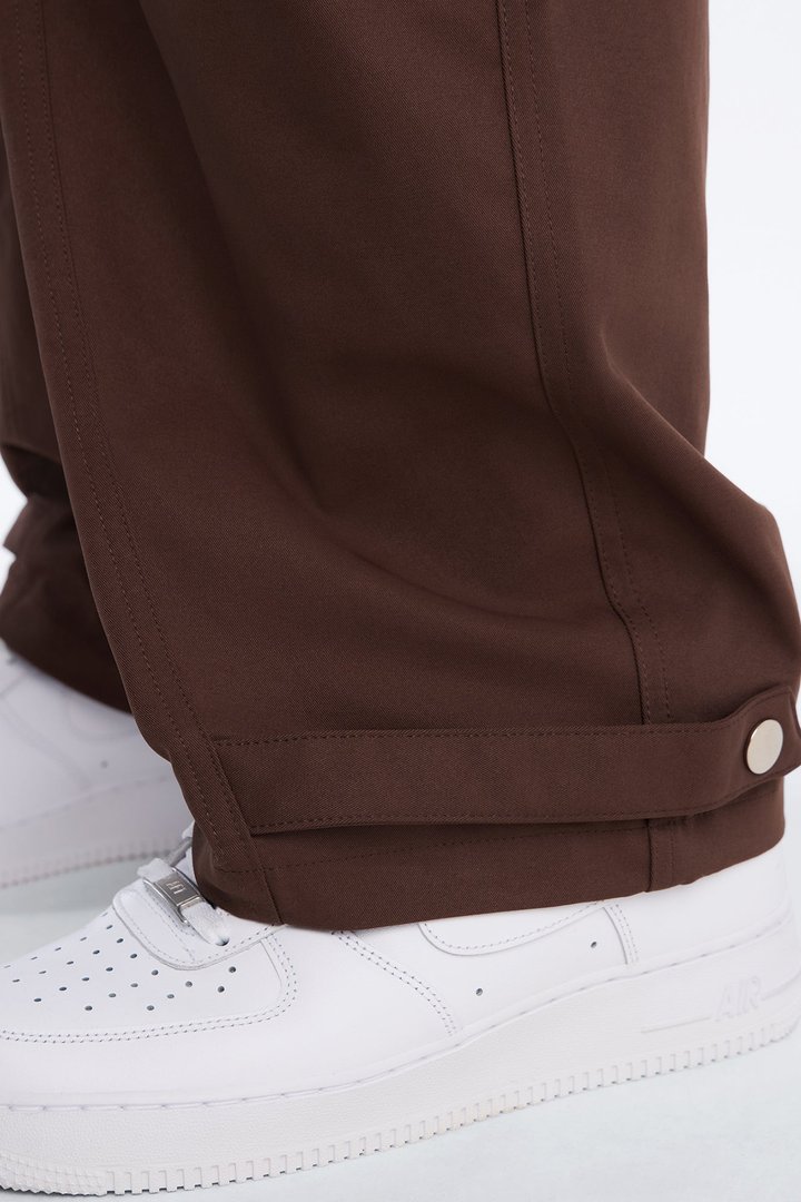 Monaco Snap Barrel Tech Pant - Brown
