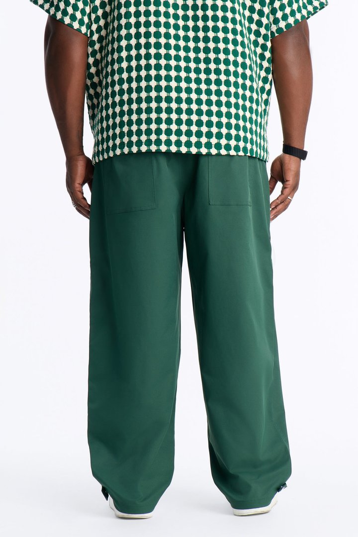 Monaco Snap Barrel Tech Pant - Hunter Green