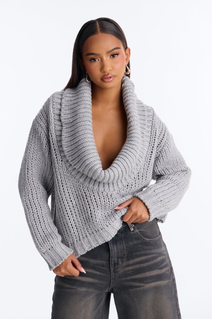 Norwalk Sweater - Heather Grey