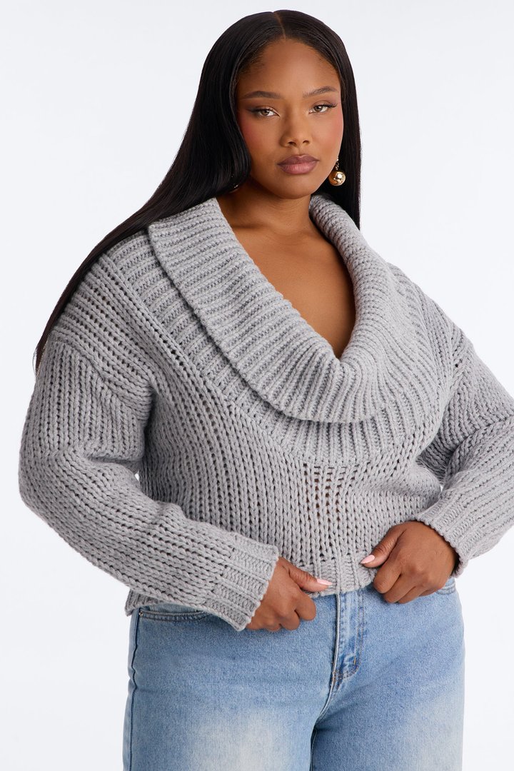 Norwalk Sweater - Heather Grey