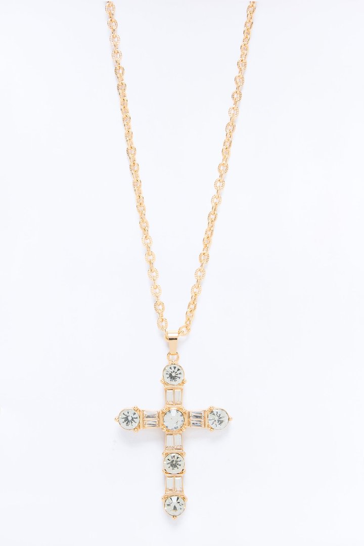 Needing Redemption Pendant Necklace - Gold