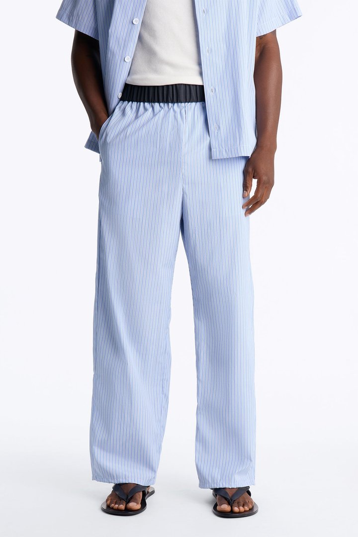 Nocturnal Stripe Baggy Pant - Blue/combo