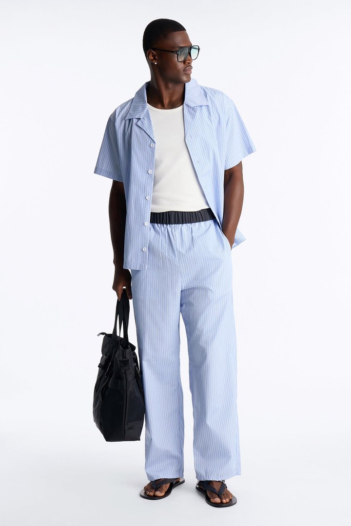 Nocturnal Stripe Baggy Pant - Blue/combo