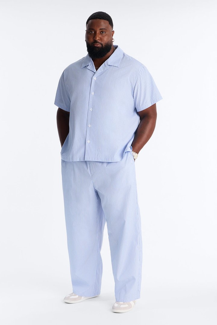 Nocturnal Stripe Baggy Pant - Blue/combo