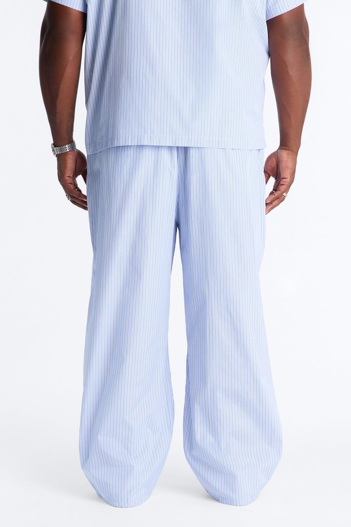 Nocturnal Stripe Baggy Pant - Blue/combo