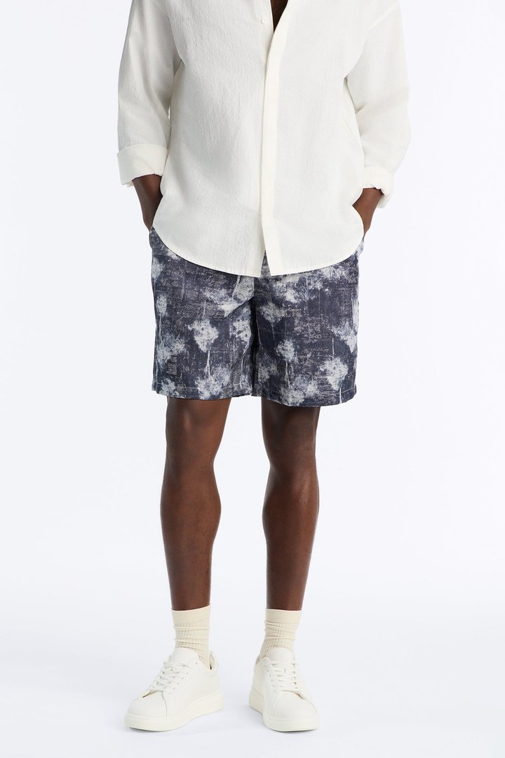 Shadow Grove Relaxed Short - Blue